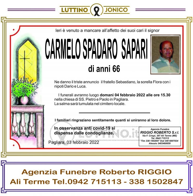 Carmelo  Spadaro Sapari 